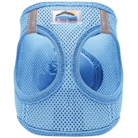 American River Solid Ultra Choke Free Dog Harness (Color: Light Blue, size: 2X/3X-Large)